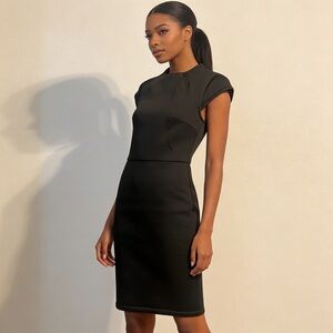 Elegant Black Mini Dress